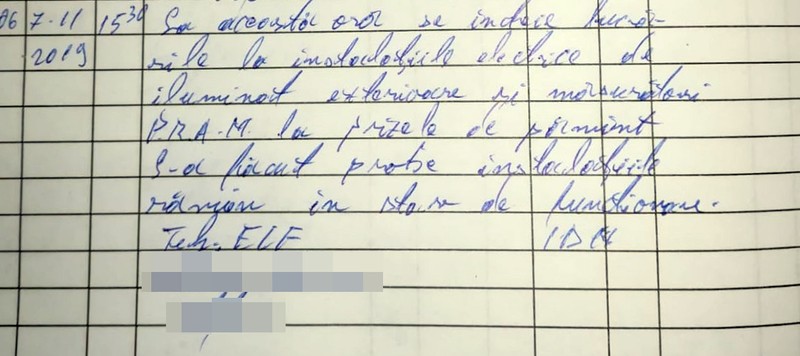 La 8 zile de la solicitare de informații făcută de Libertatea, CFR Infrastructură a reparat stâlpii de iluminat și a verificat instalația electrică