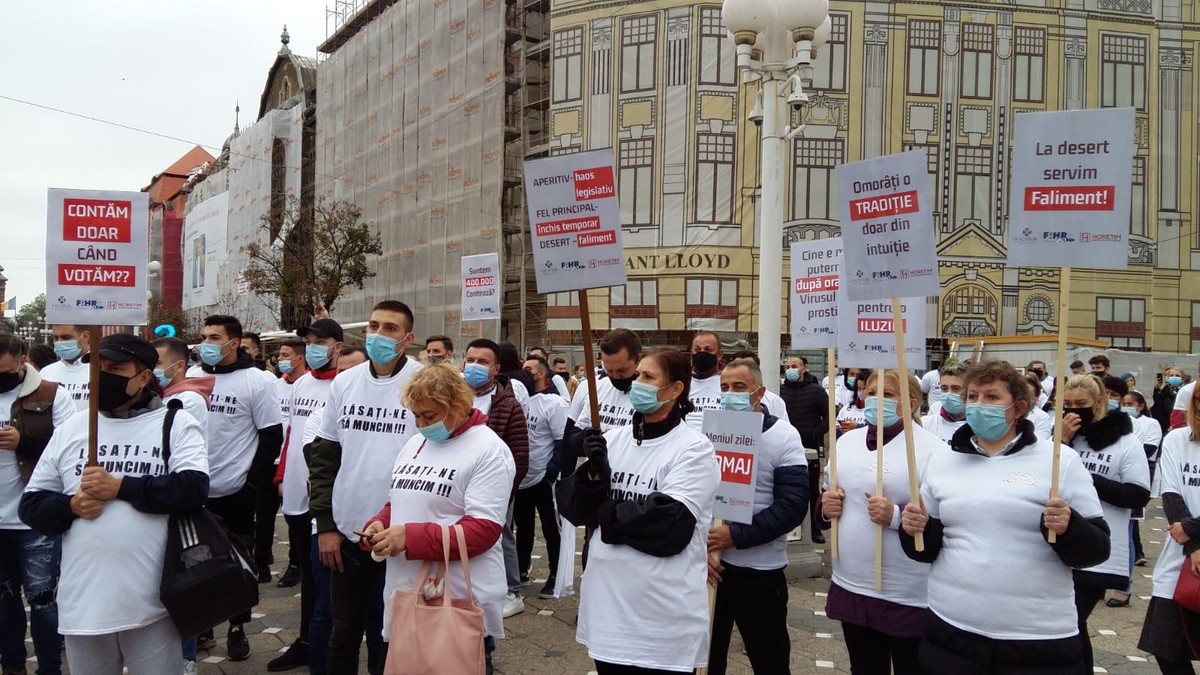 Proteste la Timișoara