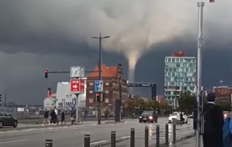 O tornadă a lovit orașul german Kiel. Cel puțin șapte oameni au fost răniți
