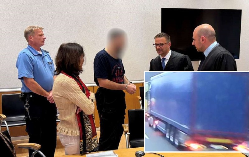 Șoferul român de TIR care a tras cu pistolul în alte camioane, din mers, în Germania, a fost pompier în țară și refuză să fie evaluat de un psiholog