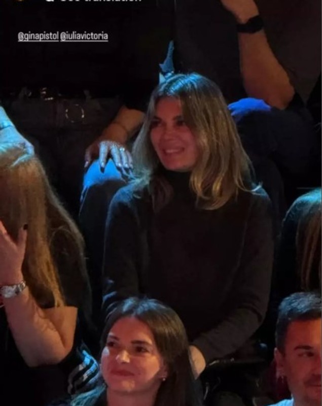 Cum a apărut iubita lui Tudor Chirilă, Iulia Mîzgan, în public la „Vocea României”. Andreea Esca a filmat-o discret