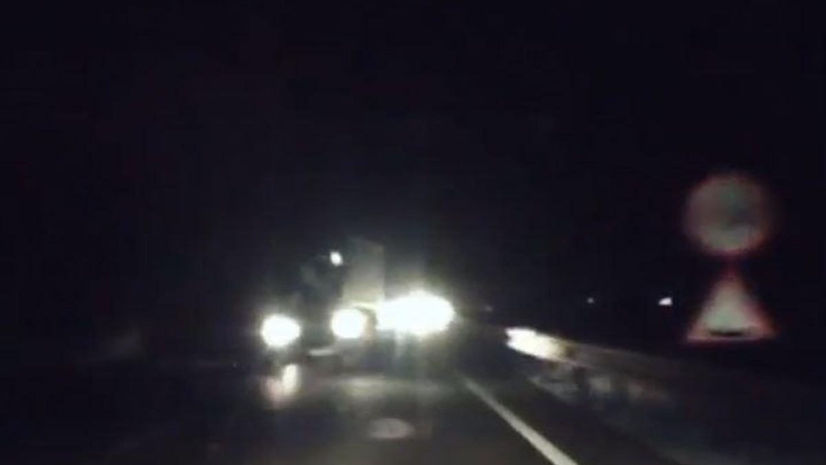 Captură video cu momentul accidentului