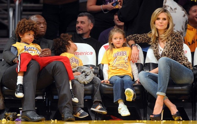 Heidi Klum și Seal, imaginea destrămată a familiei fericite | FOTO