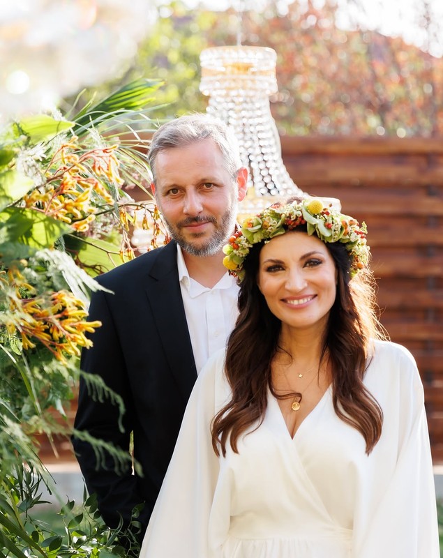 Ioana Ginghină și Cristi Pitulice, 3 ani de la nunta în curtea casei