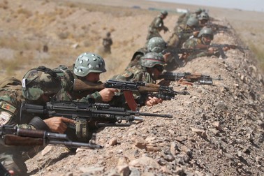 Militari afgani, instruiți în Herat FOTO: EPA