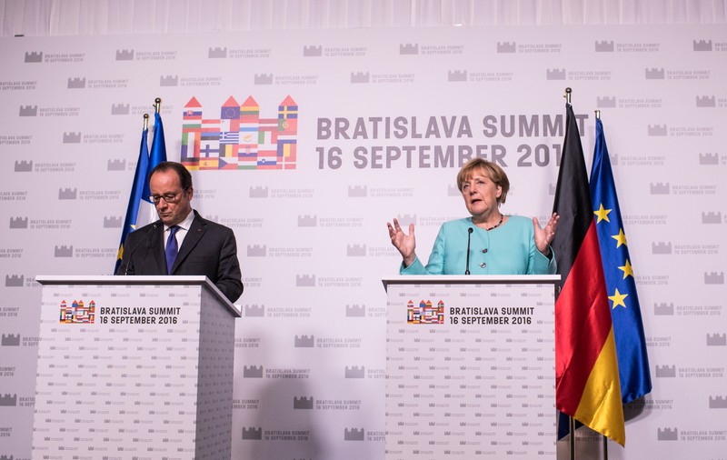 Summitul de la Bratislava| Germania şi Franţa vor colabora "intens" pentru "succesul" Uniunii Europene