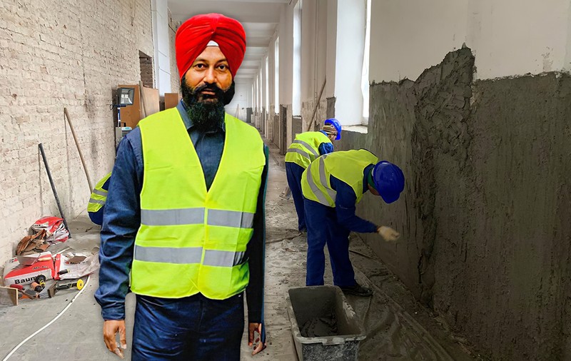 Un liceu din Buzău e reabilitat cu muncitori indieni, iar o stradă e reparată cu muncitori din Vietnam. Firmele de construcții nu mai găsesc forță de muncă în România