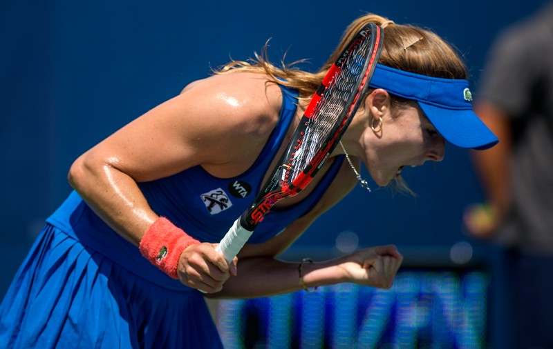 Franțuzoiaca Alize Cornet și-a ieșit din minți în meciul cu Irina Begu, de la Cincinnati. Avertizată pentru înjurături