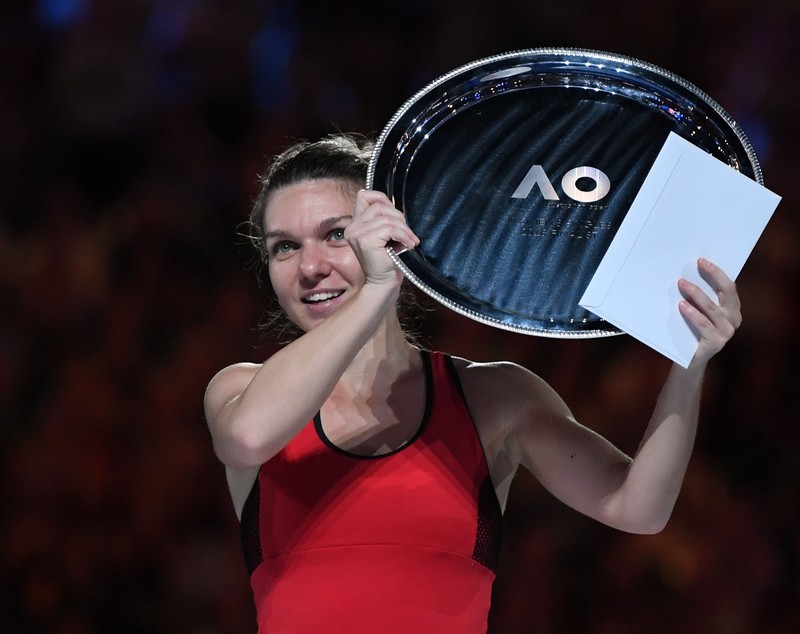Wozniacki a petrecut cu șampania învingătorului. Și cu iubitul baschetbalist! Halep: ”Am plâns”/ FOTO cu premierea