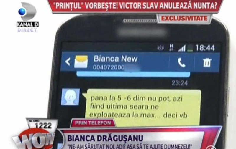 SCHIMBUL de mesaje dintre ADRIAN CRISTEA Și BIANCA DRĂGUȘANU de acum câteva SĂPTĂMÂNI! Uite ce-și spuneau!