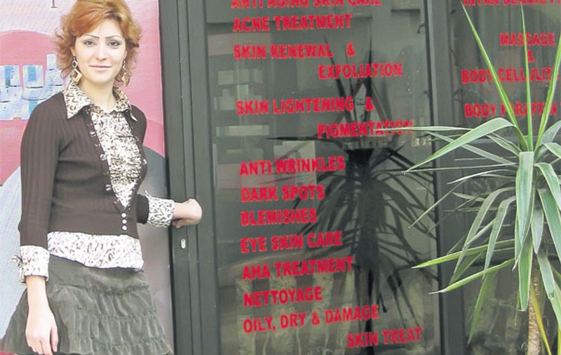 Brăileanca Veronica Elias are un salon de înfrumuseţare în Liban