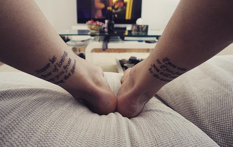 Alexandru Maxim și-a completat colecția de tatuaje. Fotbalistul se umple de citate