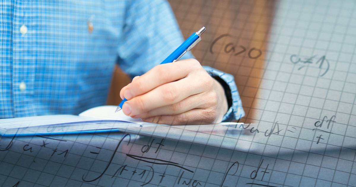 elev care dă un test la matematică