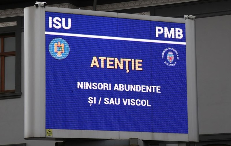 Cod portocaliu în Capitală. Recomandările făcute de ISU București