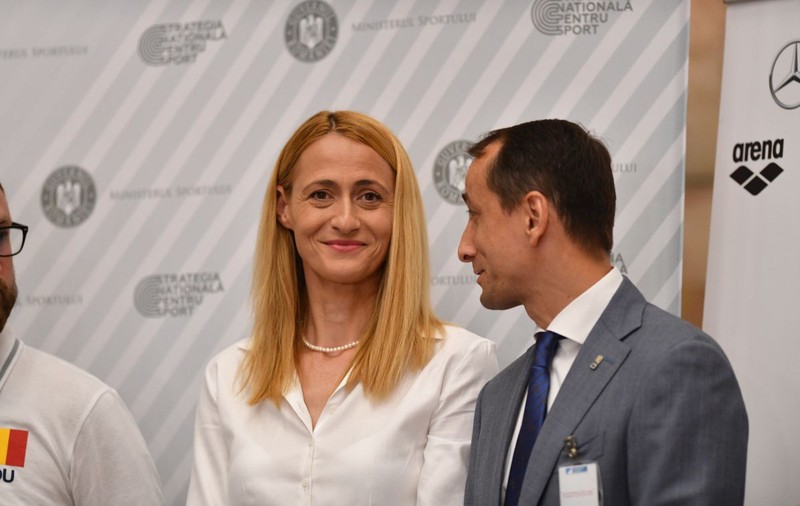 Mesajul tranșant al Cameliei Potec în fața oficialilor care îl aplaudau pe David Popovici