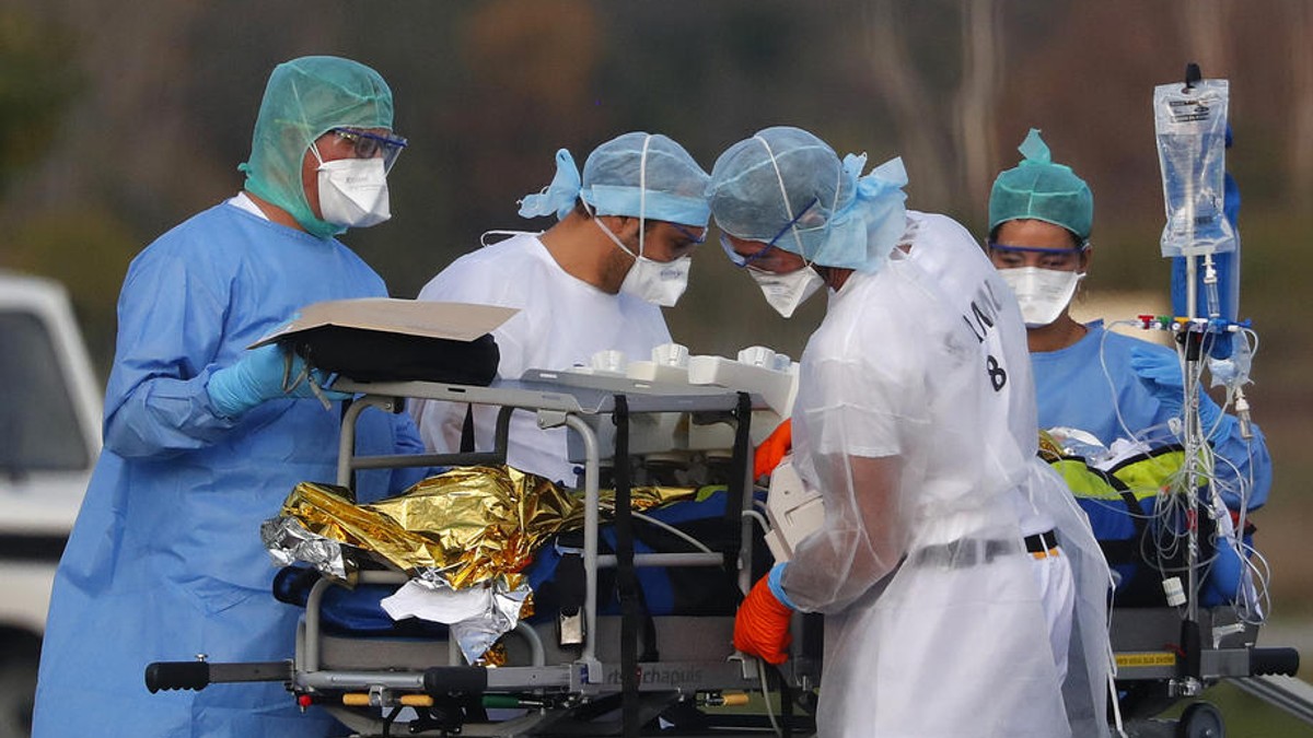 Franța a raportat un număr record de noi bolnavi COVID-19 care au fost spitalizați