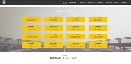Liniile STV, compania de transport din Voluntari