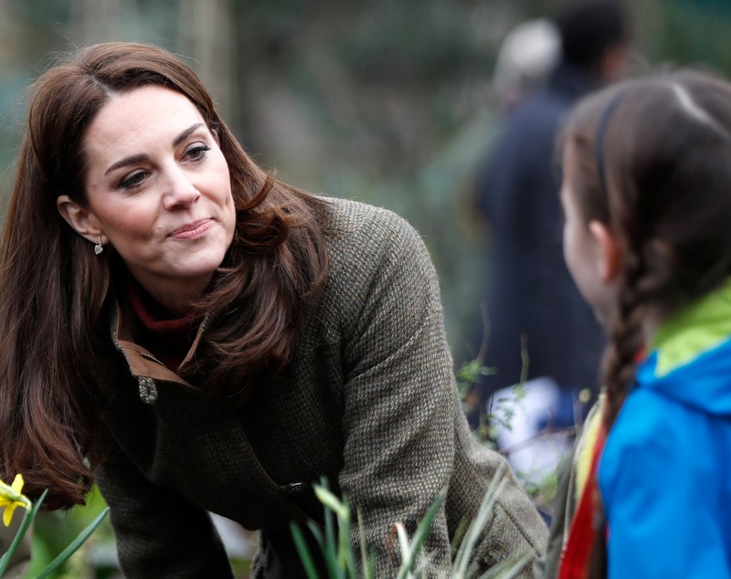 FOTO | Gestul surprinzător făcut de Kate Middleton la prima ei apariție publică de anul acesta