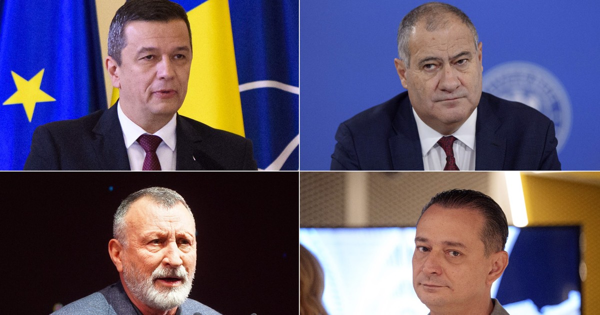 Colaj Grindeanu, Neacsu, Stanescu, Baluta. Foto Hepta, Agerpres