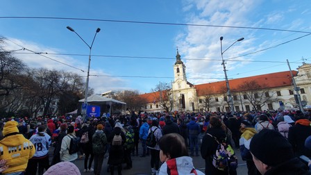 La dezvelirea monumentului în memoria lui Jan Kuciak, câțiva politicieni au ținut discursuri