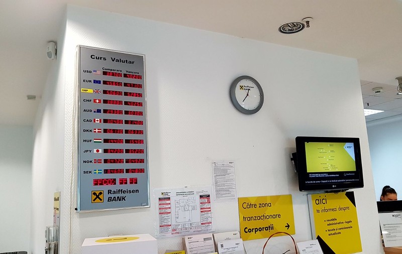 UPDATE Euro a trecut de 4,7 lei la casele de schimb valutar. BNR anunță un curs oficial de 4,6306 lei pentru un euro, moneda națională este în revenire ușoară