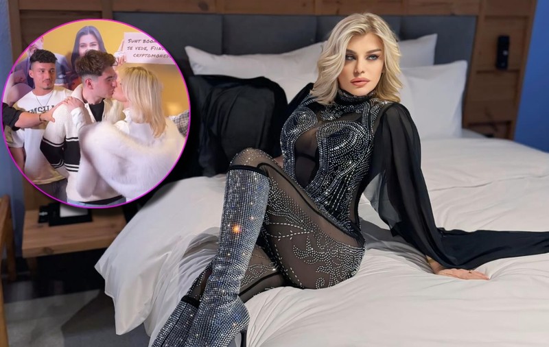 Imagini cu Loredana Groza când se sărută cu un tânăr la cinema. Cine este Bisoi Petruț VIDEO