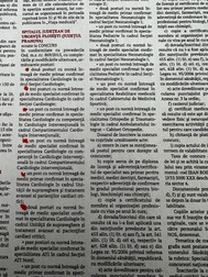 8 posturi din secția cardiologie, scoase la concurs în ultimul număr din Viața Medicală