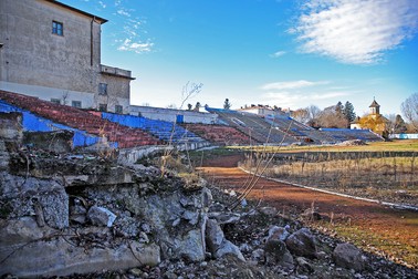 Vechiul stadion din Târgoviște