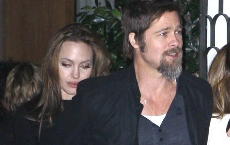 Vecinii au chemat poliţia din cauza certurilor dintre Brad şi Angelina