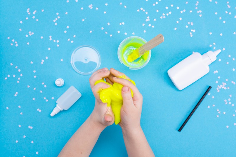 Pastă modelatoare Slime făcută acasă