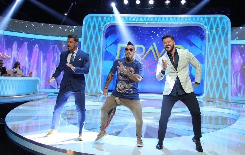VIDEO EXCLUSIV/Brigada... familiștilor! Alex Velea, Victor Slav și Bogdan Vlădău se pregătesc să-și crească împreună copiii