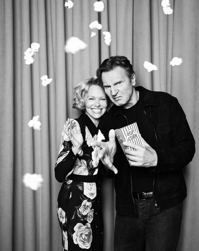 Pamela Anderson și Liam Neeson, cel mai nou cuplu de la Hollywood. Cum a reacționa fiul actorului