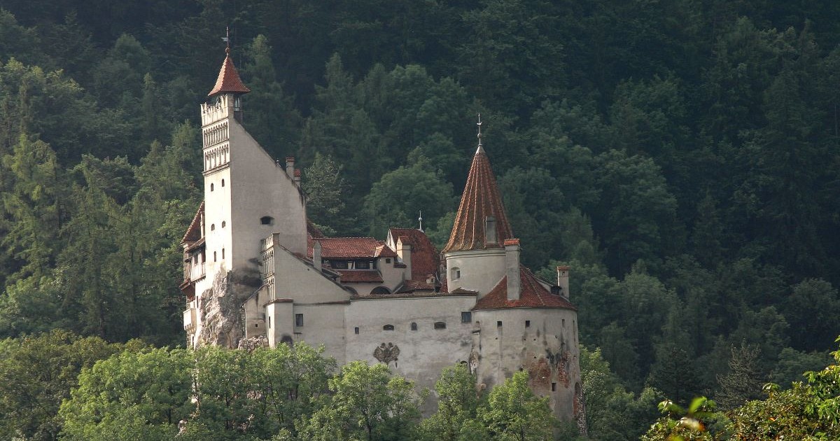 Castelul Bran, vineri 7 iulie 2005.