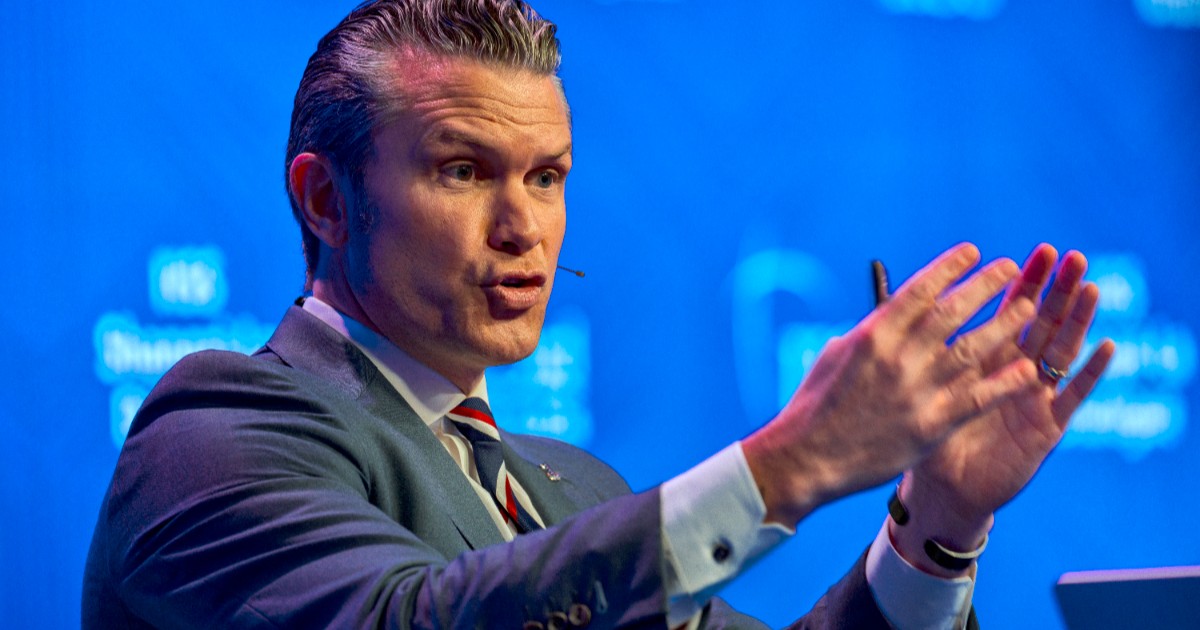Pete Hegseth, secretarul de război al SUA. Imagine cu caracter ilustrativ Foto: Getty Images