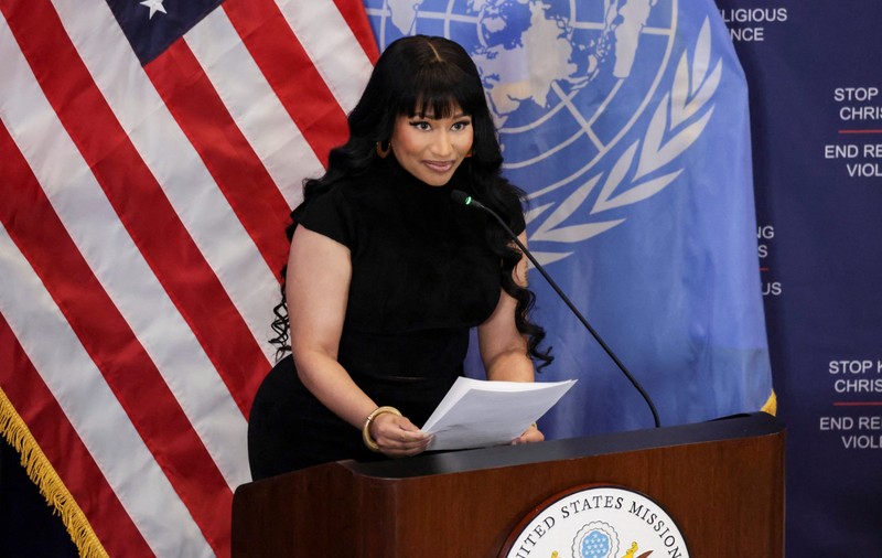 Nicki Minaj, în centrul unui scandal politic după laudele aduse lui Donald Trump