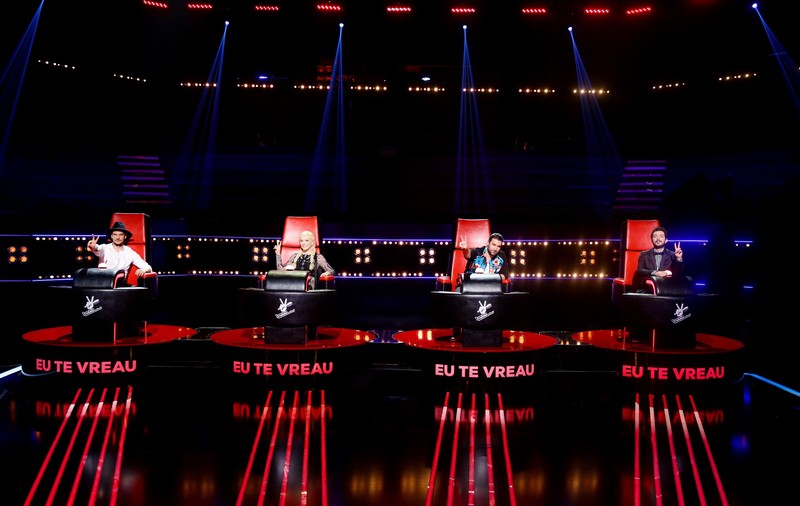 Vocea României: antrenorii au ales primii şase concurenţi care intră în etapa show-urilor live! GALERIE FOTO