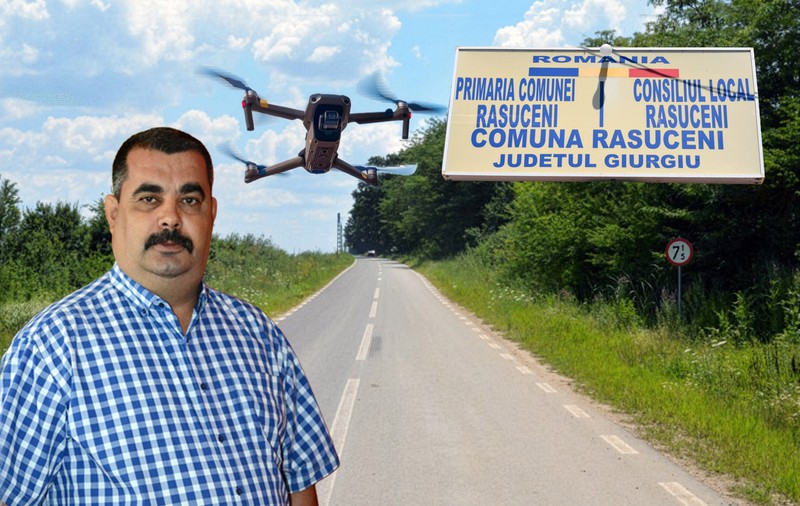 Una dintre cele mai sărace comune din România s-a dotat cu un sistem de monitorizare video, cu drone și cu licență de parking