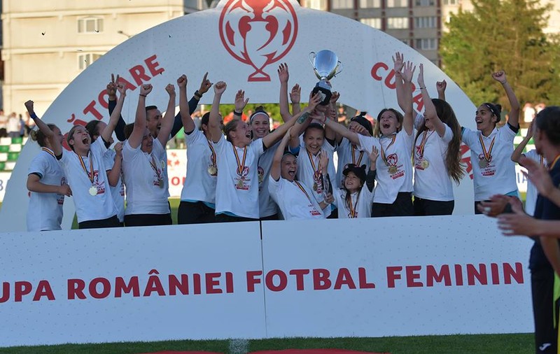 Finala Cupei României 2018 la fotbal feminin. CSȘ Târgoviște a trecut de Heniu Prundu-Bârgăului. A decis ”Teixeira de Mălăieștii de Sus” / FOTO&VIDEO