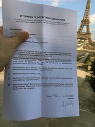 Formular pentru ieșit din casă