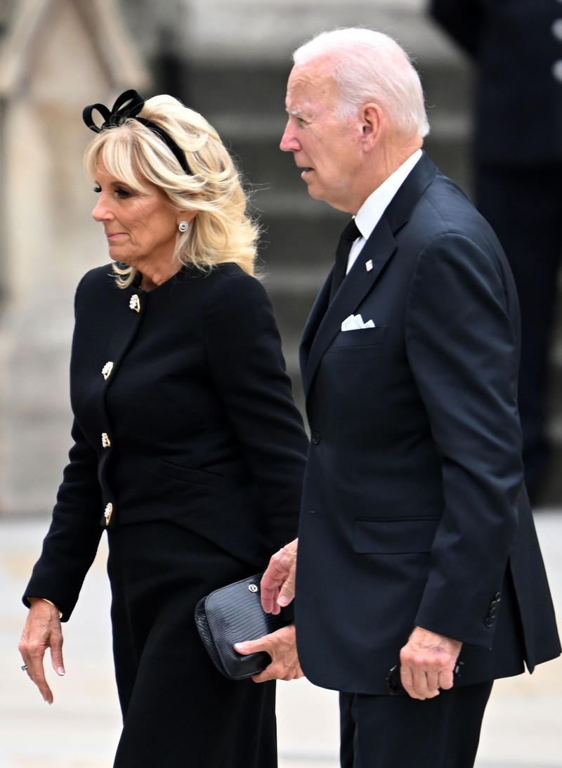 Joe Biden şi Jill Biden, la Westminster Abbey. Foto: Profimedia