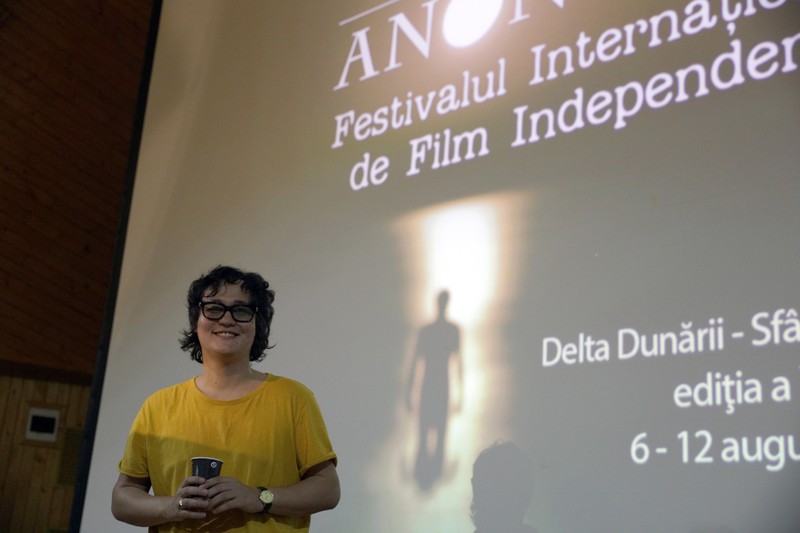 Emir Baigazin a susţinut un masterclass la "Anonimul" FOTO: Florin Ghioca