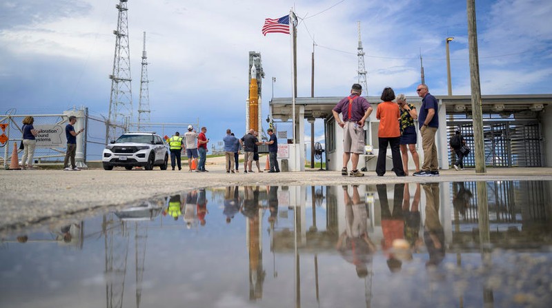Racheta va fi lansată luni de pe Kennedy Space Center din Florida Foto: EPA