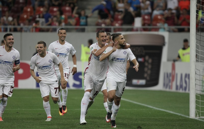 Steaua - Chiajna 2-1, în finala Cupei Ligii. Hamroun a decis în min. 109, ”scăriță” dintr-un 11 metri ușor suflat! Ilfovenii meritau și ei un penalty! Haos la final| FOTO