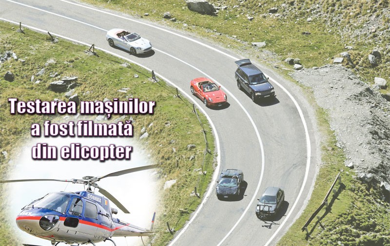 Filmaţi din elicopter