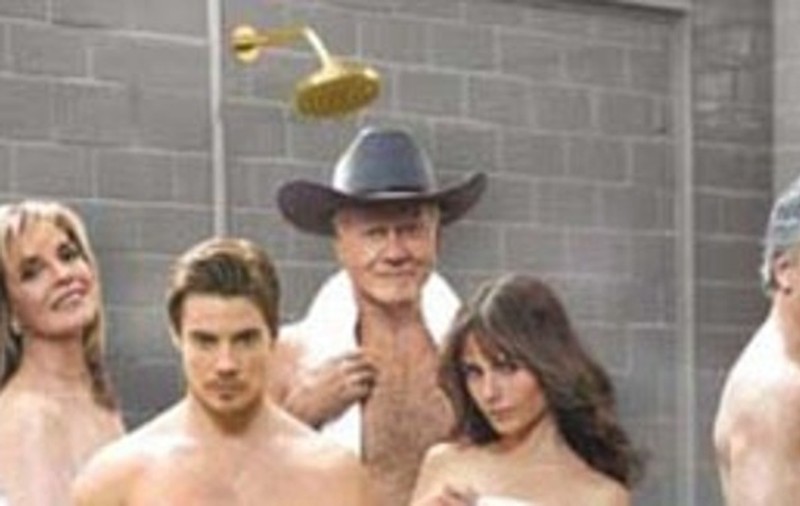 Bobby, J.R. şi Sue Ellen Ewing, goi la duş în reclama pentru noua serie Dallas | VIDEO