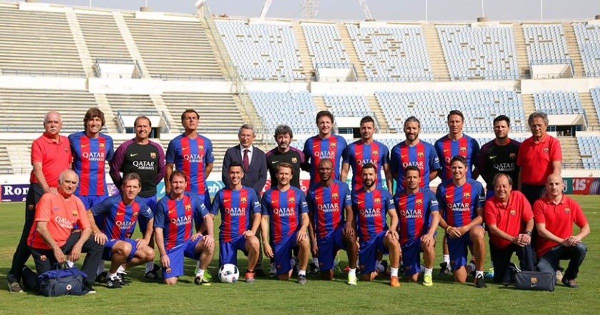 Gheorghe Popescu a jucat la Beirut în meciul dintre legendele celor de la Barcelona și de la Real Madrid