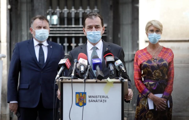 Orban, după întâlnirea cu şefii din Sănătate: "Toate persoanele diagnosticate cu COVID-19 vor fi internate, prin decizii ale DSP". Cine are prioritate la testare