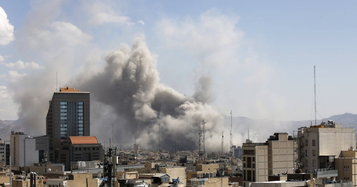 Imagine de la bombardarea Teheranului de către Israel și SUA. Foto: Imago Images