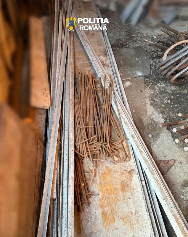 Mai mulți muncitori de pe șantierul feroviar Cluj-Oradea au furat materiale de construcție și aparatură și le-au ascuns la pensiunea unde erau cazați