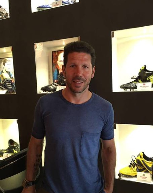 Simeone a fost la Milano, unde a vizitat un restaurant celebru. Cârciuma aparține unui argentinian de-al său / GALERIE FOTO